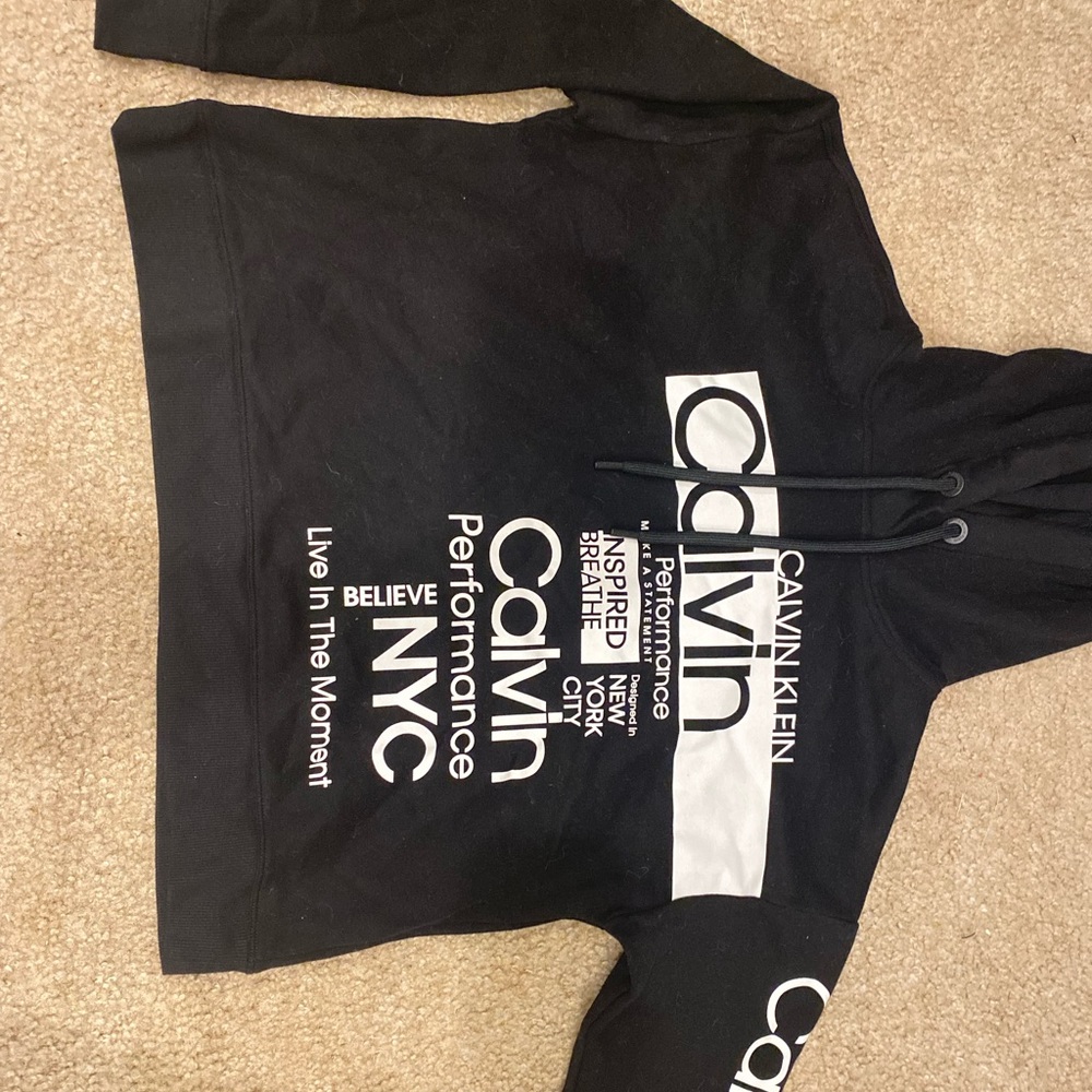 Calvin Klein Cropped Hoodie